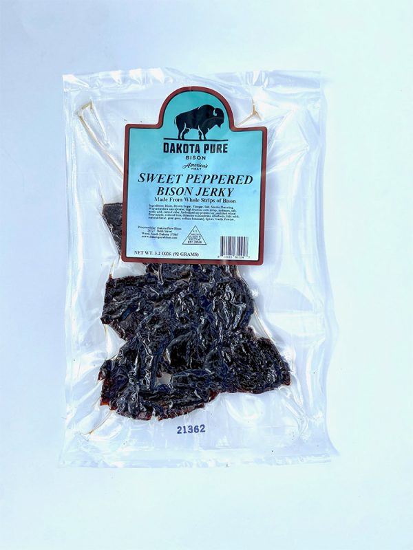 Sweet Peppered Bison Jerky